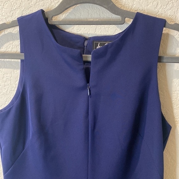 SAM Edelman Colorblock, Front & Back Zipper Sheath Dress - Picture 9 of 14